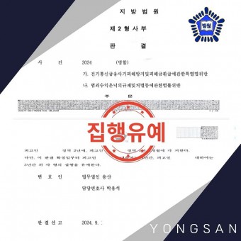 [형사] 보이스피싱 - 집행유예